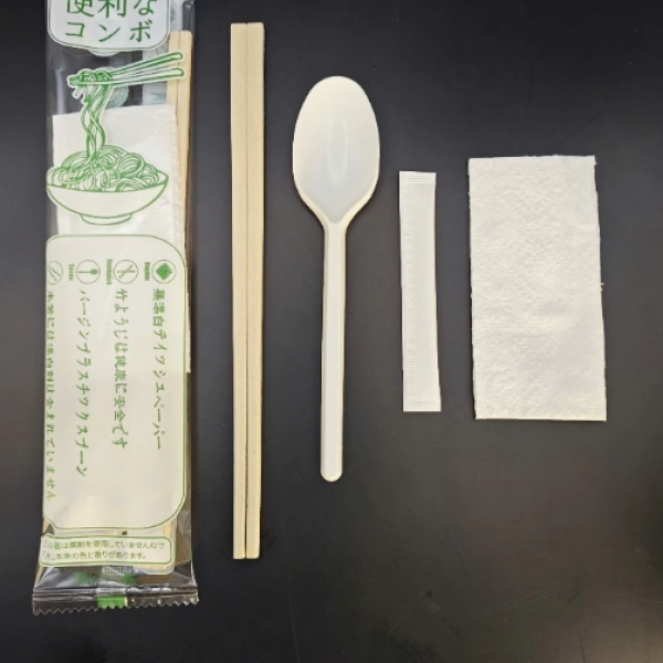 Combo Đũa Muỗng Tăm Giấy Cao Cấp